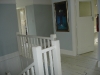upstairs